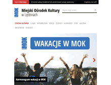 Tablet Screenshot of mokledziny.pl
